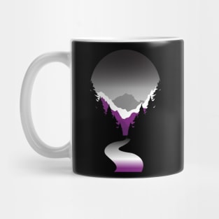 Asexual pride Sunset Mug